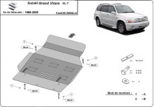 Hliníkový kryt motora Suzuki Grand Vitara (1998-2009)