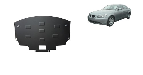 Oceľový kryt motora BMW Seria 5 E60/E61 štandardný predný nárazník (2003-2010)