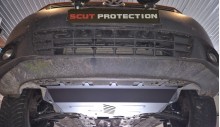 Aluminium Osłona pod silnik Skoda Superb II (2008-2015)