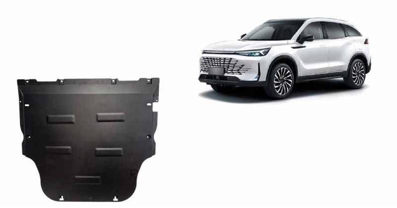 Oceľový kryt motora Baic Beijing X75