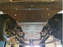 Oceľový kryt motora Jeep Grand Cherokee (2004-2010)