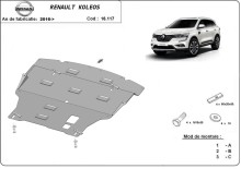 Oceľový kryt motora Renault Laguna 3 (2016-2025)
