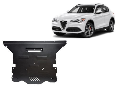Oceľový kryt motora Alfa Romeo Stelvio (2016-2026)