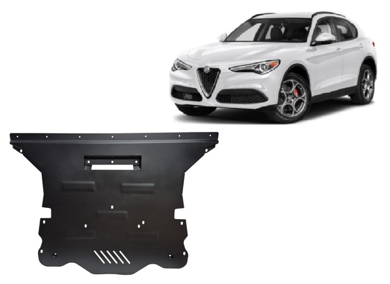 Oceľový kryt motora Alfa Romeo Stelvio (2016-2026)