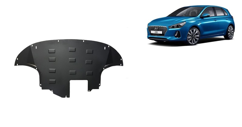 Oceľový kryt motora Hyundai I30 (2017-2026)