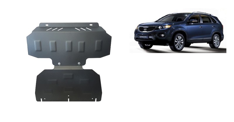 Oceľový kryt motora Kia Sorento (2006-2010)