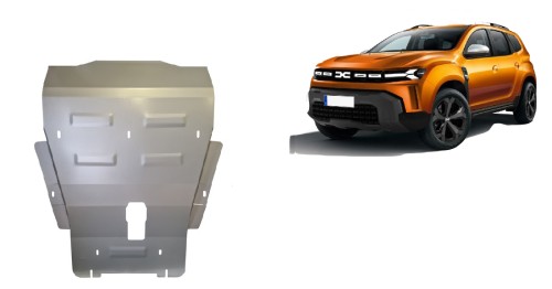 Oceľový kryt motora Dacia Duster - 4x4 (2024-2026)