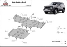Oceľový kryt motora Baic Beijing BJ40 (2023-2026)