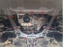Stalowa Osłona pod silnik Dacia Duster - 4x4 (2024-2026)