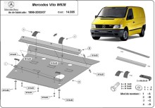 Stalowa Osłona pod silnik Mercedes Vito (1996-2003)
