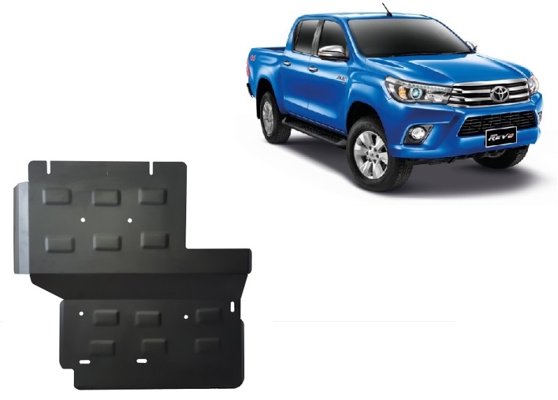 Oceľový kryt diferenciálu Toyota Hilux Revo (2016-2021)