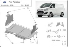 Oceľový kryt motora Ford Transit Custom (2013-2020)