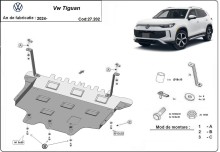 Oceľový kryt motora Volkswagen Tiguan (2025-2026)