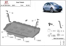 Oceľový kryt motora Skoda Scala (2005-2012)