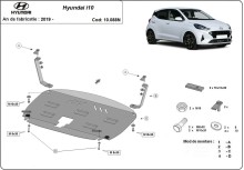 Oceľový kryt motora Hyundai i10 (2019-2026)