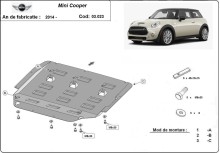 Oceľový kryt motora Mini Countryman (2014-2024)