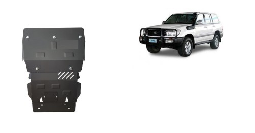 Oceľový kryt motora Toyota Land Cruiser J120 (1998-2008)