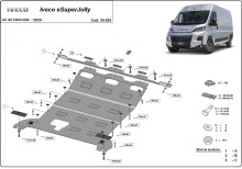 Stalowa Osłona pod silnik Iveco eSuperJolly (2025-2026)