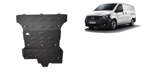 Oceľový kryt motora Mercedes Sprinter 906 4x4 (2014-2020)