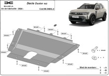 Hliníkový kryt motora Dacia Duster (2024-2026)