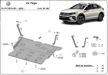 Oceľový kryt motora VW Arteon - manuálna (2020-2026)