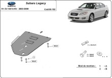 Oceľový kryt prevodovky Subaru Legacy (2003-2009)