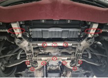 Oceľový kryt motora Alfa Romeo Stelvio (2016-2026)