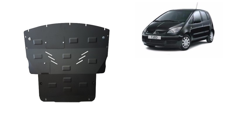 Stalowa Osłona pod silnik Mitsubishi Colt (2002-2013)