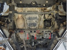 Oceľový kryt diferenciálu Toyota Hilux Revo (2016-2021)
