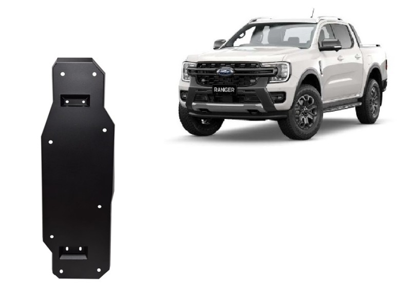 Stalowa Osłona zbiornika paliwa Ford Ranger (MB3G9A147CF; 2643728) (2023-2026)
