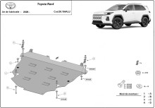 Aluminium Osłona pod silnik Toyota RAV4 (2026-2026)